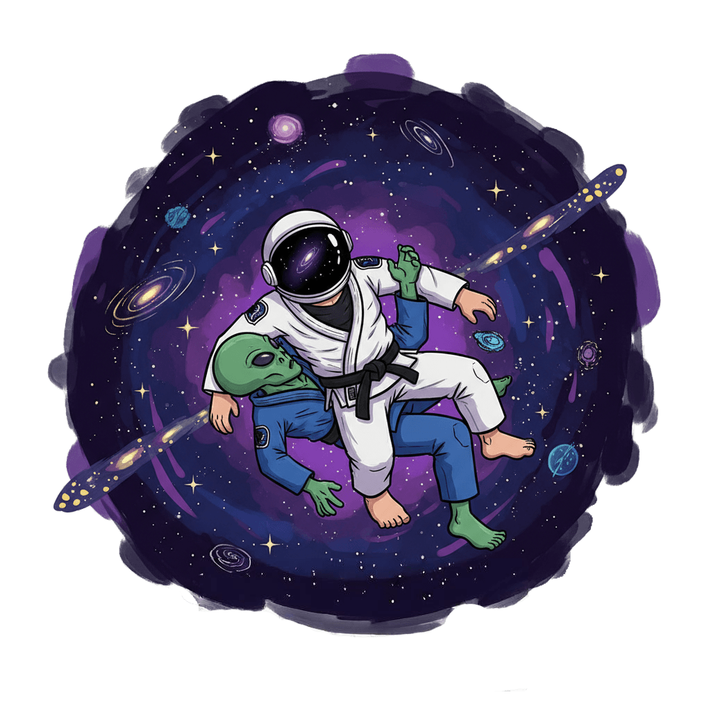Jiu Jitsu Technique Universe visualization