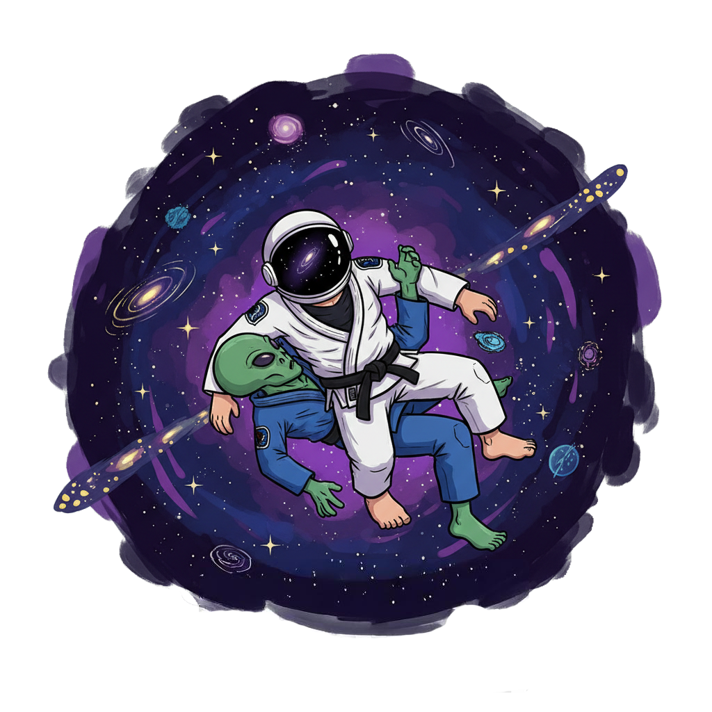 Jiu Jitsu Technique Universe visualization